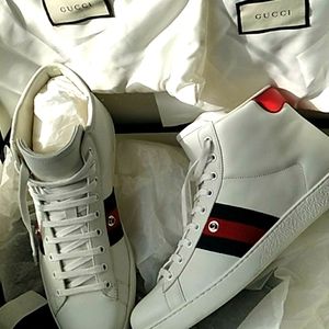 Gucci ace patch shoes